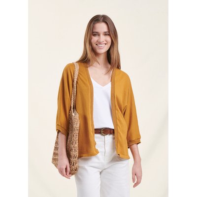 Gilet jaune moutarde La Redoute