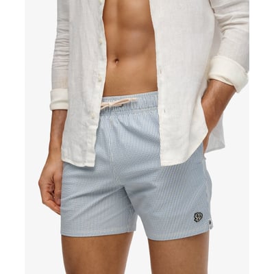 Short de bain Seer Sucker 15 pouces SUPERDRY