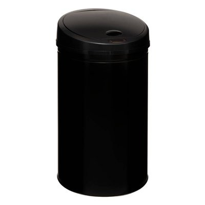 POUBELLE MET 42L NOIR SENSOR 5FIVE SIMPLY SMART