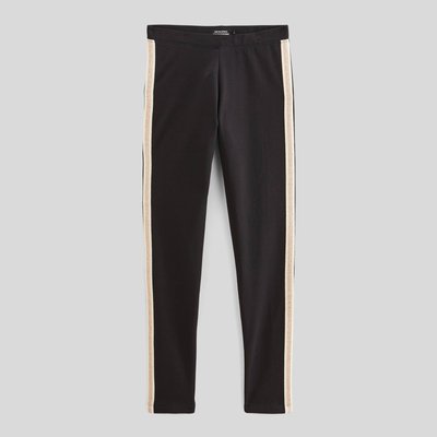 Legging uni à bande pailletée MONOPRIX