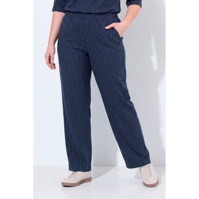 Pantalon Rose en molleton, fines rayures ULLA POPKEN