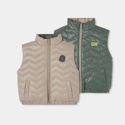 Gilet technique garçon réversible BOBOLI