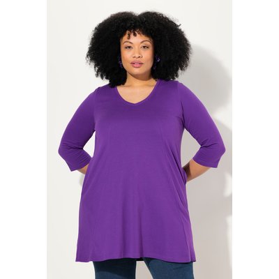 T-shirt long, couture décorative ULLA POPKEN