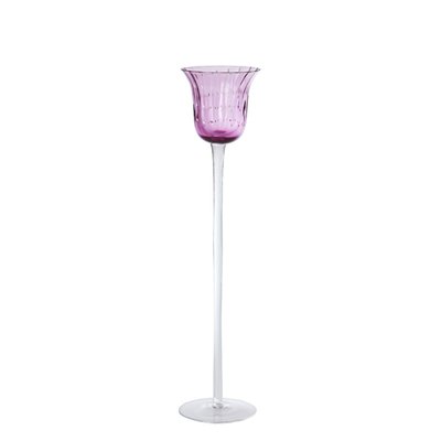 Photophore décoratif en verre soufflé H35 SIA DECO