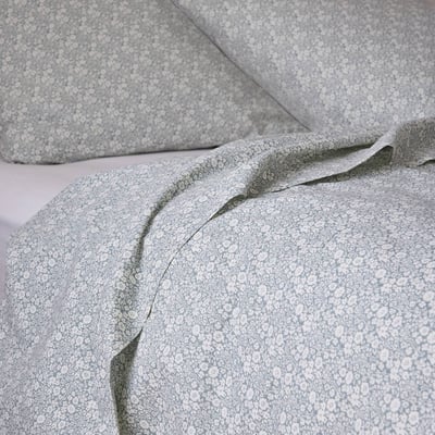 Drap plat imprimé, 100% coton bio GOTS MONOPRIX
