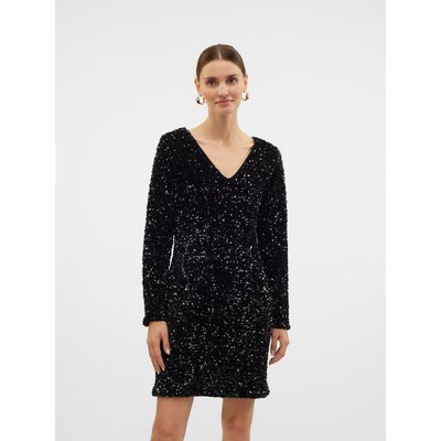 Robe courte à sequins VERO MODA