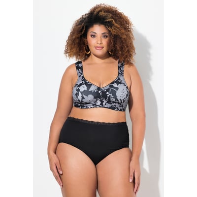 Soutien-gorge microfibre, fleurs ULLA POPKEN