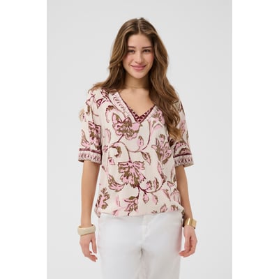 Blouse à manches courtes CREAM
