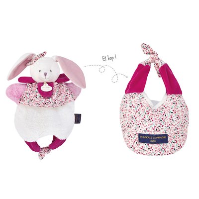 Doudou amusette lapin 30 cm DOUDOU ET COMPAGNIE