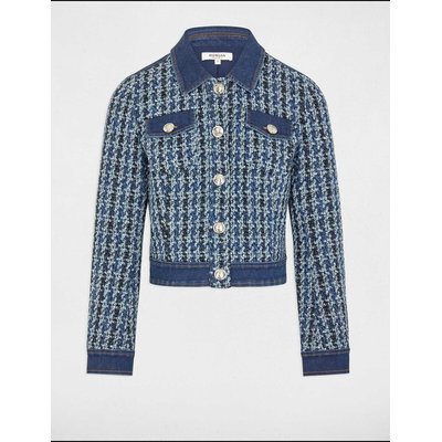 Casaco curto de tweed MORGAN