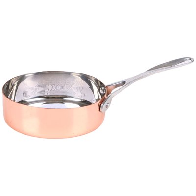 Poele de présentation en inox doré rose 22x12x17cm WADIGA