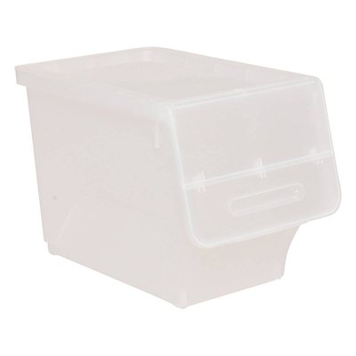 Boîte transparente à ouverture frontale 24L 5FIVE SIMPLY SMART