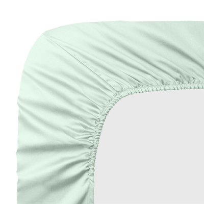 Drap housse b40 satin de coton 120 fils AVA UNI GARNIER-THIEBAUT