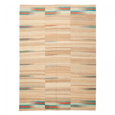 Authentique tapis d'Orient kilim fait main en laine E UN AMOUR DE TAPIS