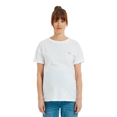 T-shirt de grossesse uni en coton VERTBAUDET