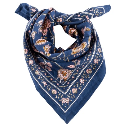 Foulard enfant imprimé en coton BINDI ATELIER