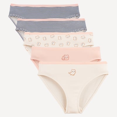 Lot de 5 culottes fantaisie LA REDOUTE COLLECTIONS