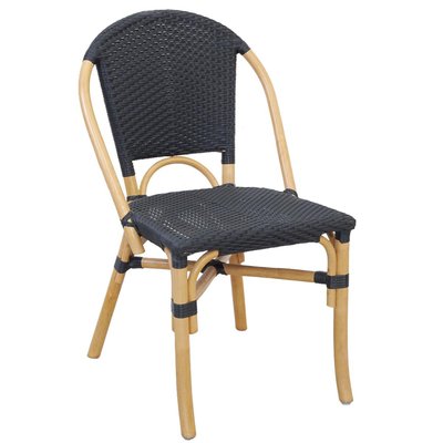 Chaise d'extérieur en rotin et résine AUBRY GASPARD