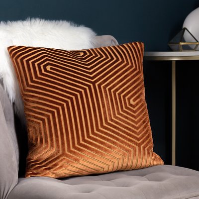 Evoke Cut Velvet Cushion PAOLETTI