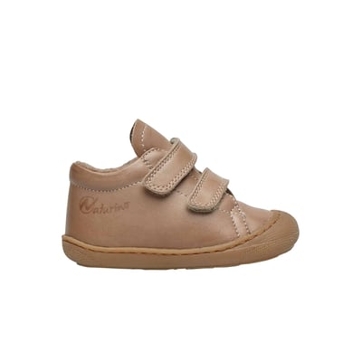 Chaussures premiers pas en cuir doublés en laine COCOON VL NATURINO