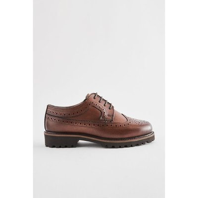 Chaussures richelieu avec semelle épaisse NEXT