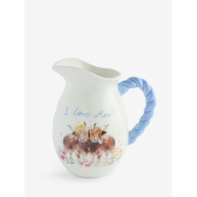 Vase en céramique vache hamish i love moo NEXT