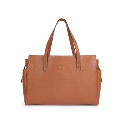 Cabas en cuir grainé DAKOTA NAT & NIN