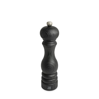 Moulin à sel manuel en bois upcyclé, noir, 22 cm - 9in Paris Nature Black PEUGEOT