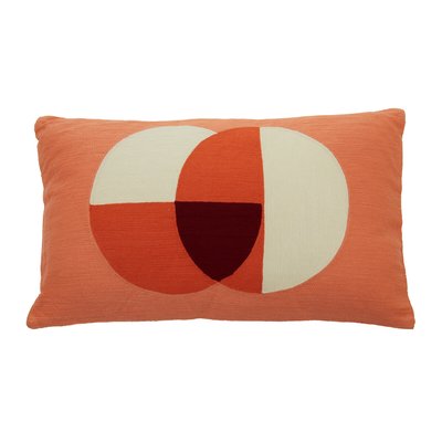 Curve Design Multi Colour Filled Cushion 50x30cm SO'HOME