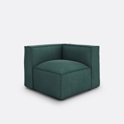 Modulaire hoek in geribd fluweel, Seven LA REDOUTE INTERIEURS