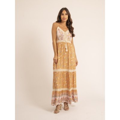 Robe Longue Motifs Imalika DONA LISA