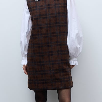 Robe courte sans manches contenant de la laine MONOPRIX