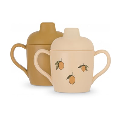 Lot de 2 tasses à bec KONGES SLOJD