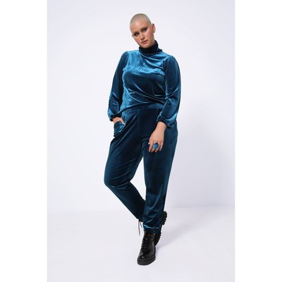 Pull maille velours femme La Redoute