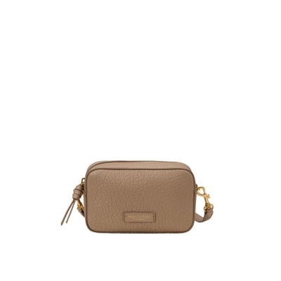 Sac à bandoulière small en cuir de mouton structuré MARC O'POLO