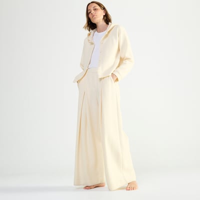 Pantalon  en coton ETREINTE LAURENCE TAVERNIER