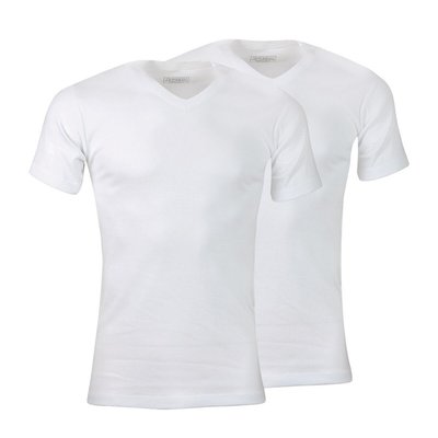 Lote de 2 camisetas con cuello de pico ATHENA