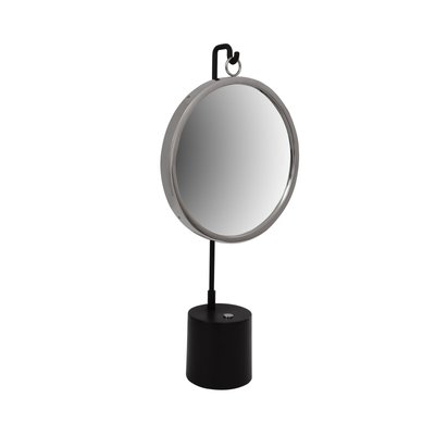 Miroir de table rond en acier, Eleganca 225 ARTE ESPINA
