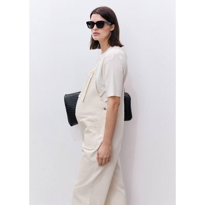 Salopette de grossesse en jean MANGO