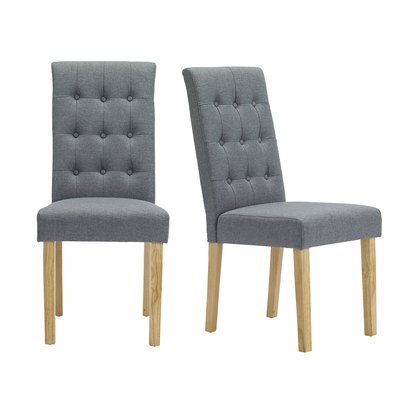 Classic Button Back Dining Chair (Set of 2) SO'HOME