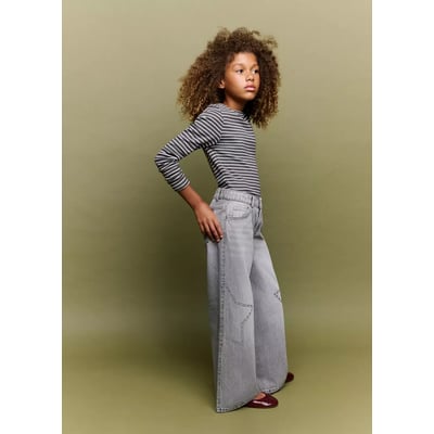 Jean wide leg étoiles MANGO KIDS