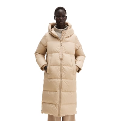 Manteau à capuche matelassé en duvet, coupe régulière à partir de matériaux recyclés MARC O'POLO