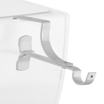 2 Supports de tringle sans perçage pour coffre de volet roulant HOME MAISON