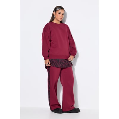 Sweat-shirt oversize, base chemisier arrondie STUDIO UNTOLD