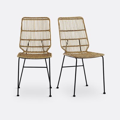 Set van 2 stoelen in kubu, Malu LA REDOUTE INTERIEURS