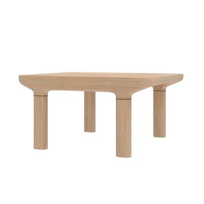 Table basse rectangulaire en chêne, CAMILLE HARTO