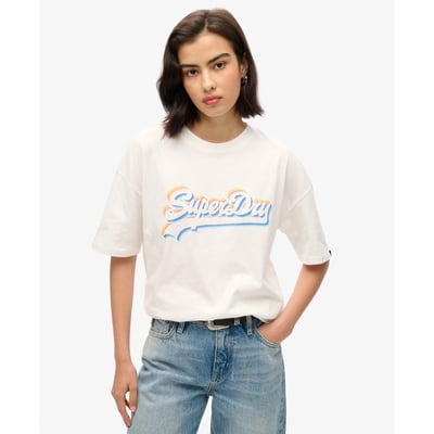 T-shirt Vintage Logo Rainbow SUPERDRY
