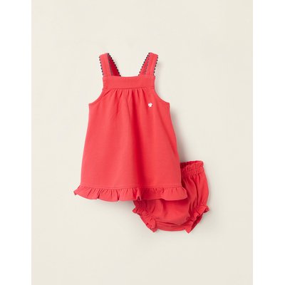 Robe + Bloomer Piqué avec Volants ZIPPY