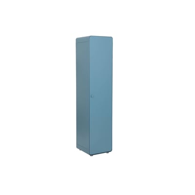 Armoire casier industriel acier 2 étagères 1 penderie TRIBECA SWEEEK