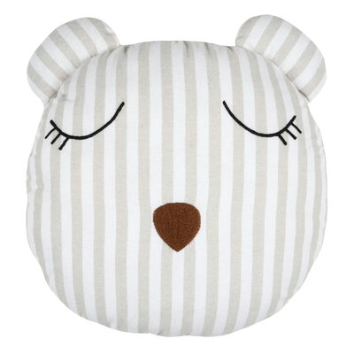 Coussin rayé en forme d'ours LOVELY CASA